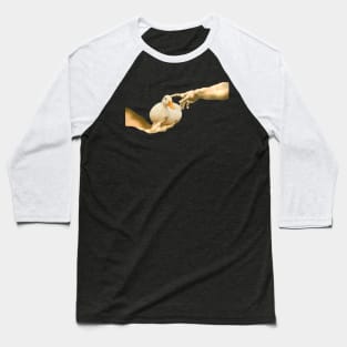 scritching a round duck Baseball T-Shirt